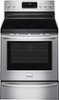 Frigidaire - Gallery 5.7 Cu. Ft. Self-Cleaning Freestanding Electric Convection Range - Stainless steel-Front_Standard 
