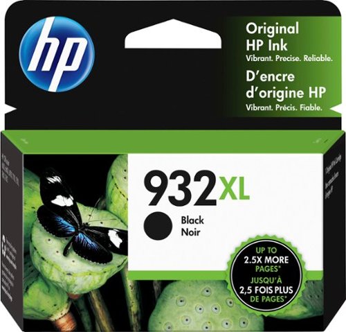  HP - 932XL High-Yield Ink Cartridge - Black
