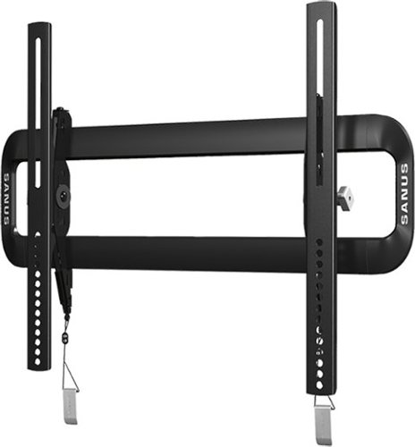  Sanus - Premium Series Tilting TV Wall Mount for Most TVs 37&quot;-55&quot; up to 75 lbs - Black