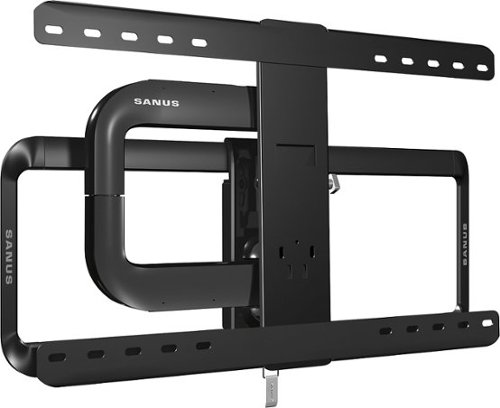  Sanus - Premium Full-Motion TV Wall Mount for Most 47&quot; - 80&quot; Flat-Panel TVs - Extends 25&quot; - Black