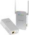 NETGEAR - Powerline AC1000 Wi-Fi Access Point and Adapter - White-Front_Standard 