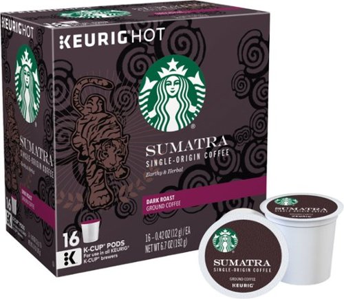  Starbucks - Sumatra Coffee K-Cup Pods (16-Pack)