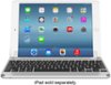 Brydge - BrydgeAir Bluetooth Keyboard for Apple iPad, iPad, 9.7-inch iPad Pro, iPad Air 2 and Air - Silver-Front_Standard