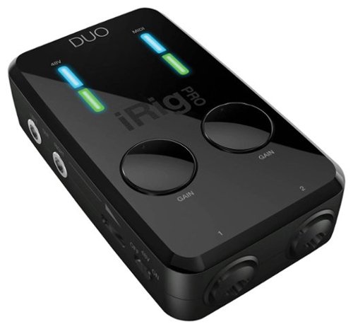  IK Multimedia - iRig Pro DUO Audio Interface - Black