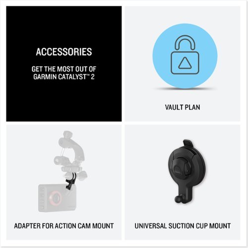 Garmin Catalyst 2 3 Racetrack Driving Performance Optimizer - Black GLOBAL SHIPPING