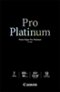 Canon - PT-101 Pro Platinum Glossy Photo 13" x 19" 10-count Paper - White-Front_Standard