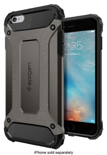  Spigen - Tough Armor TECH Case for Apple® iPhone® 6 Plus and 6s Plus - Gunmetal