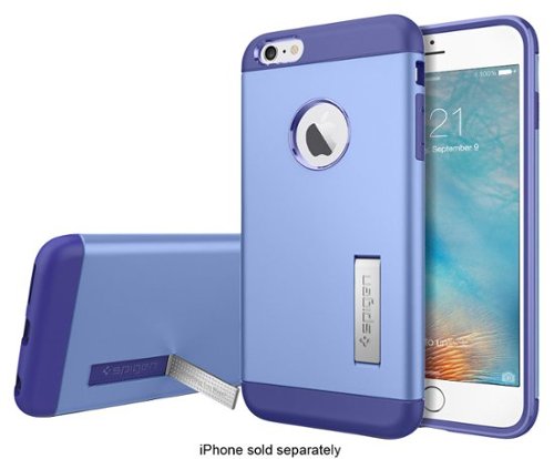 Spigen - Slim Armor Case for Apple® iPhone® 6 Plus and 6s Plus - Violet-Front_Standard 