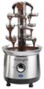 Nostalgia - CFF1000 2-Pound Cascading Fondue Fountain - Stainless Steel-Angle_Standard