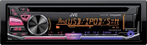  JVC - CD - Apple® iPod®- and Satellite-Radio-Ready - In-Dash Deck - Black