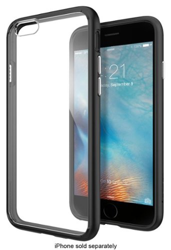  Spigen - Ultra Hybrid Case for Apple® iPhone® 6 and 6s - Black
