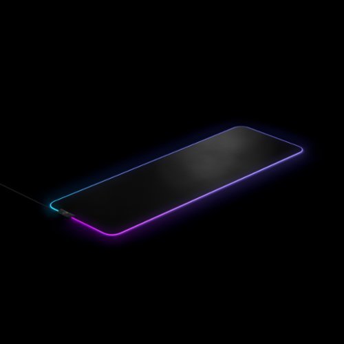 SteelSeries QcK Prism Cloth Gaming Mouse Pad with 2-Zone RGB Illumination XL - Black HOW TO BUY