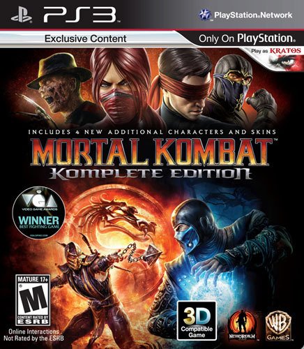  Mortal Kombat Komplete Edition - PlayStation 3