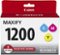 Canon - PGI-1200 3-Pack Standard Capacity Ink Cartridges - Cyan/Magenta/Yellow-Front_Standard