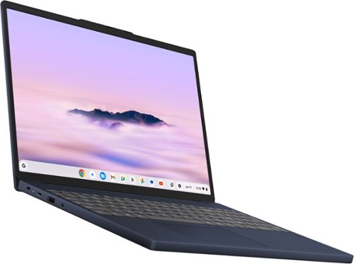 Lenovo Chromebook Plus 15.3 2K Touchscreen Laptop - Intel Core 3 Processor N355 2025 - 8GB Memory - 128GB UFS - Cosmic Blue BUY IN EUROPE