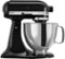 KitchenAid - Artisan Series 5-Quart Tilt-Head Stand Mixer - Onyx Black-Front_Standard