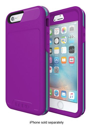  Incipio - [Performance] Series Level 5 Case for Apple® iPhone® 6 and 6s - Purple/Teal