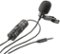 Insignia™ - Omnidirectional Lapel Microphone - Black-Angle_Standard
