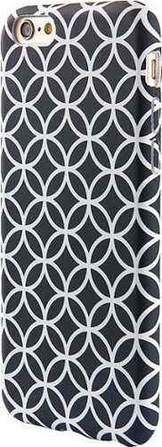  Dynex™ - Soft Shell Case for Apple® iPhone® 6 Plus and 6s Plus - Dark Gray/White