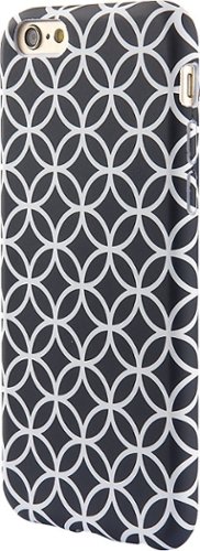  Dynex™ - Soft Shell Case for Apple® iPhone® 6 and 6s - Dark Gray/White