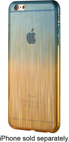  Dynex™ - Soft Shell Case for Apple® iPhone® 6s Plus - Blue/Orange