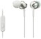 Sony - Step-Up EX Series Earbud Headphones - White-Front_Standard 