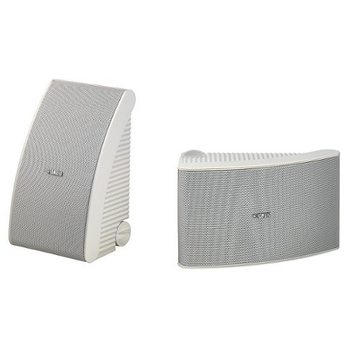 Yamaha - 6-1/2" 150-Watt Passive 2-Way Speakers (Pair) - White