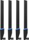 Linksys - High-Gain Antennas (4-Pack) - Black/Blue-Front_Standard