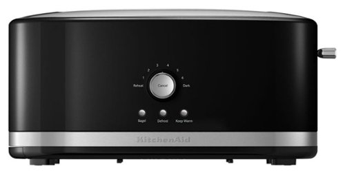  KitchenAid - KMT4116OB 4-Slice Wide-Slot Toaster - Onyx Black