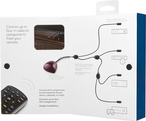 Insignia™ Remote Control Extender Kit - Black BUY ONLINE