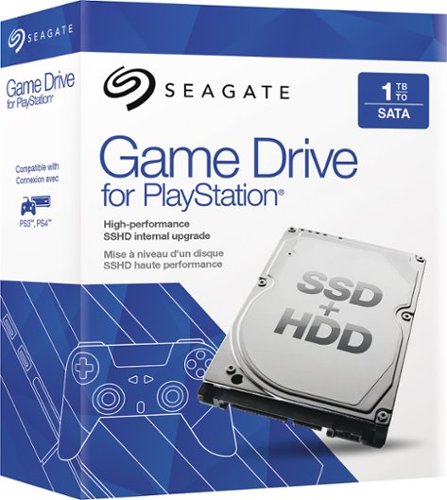  Seagate - Game Drive 1TB Internal SATA Hard Drive for Sony Playstation 3 and Playstation 4 (OEM/Bare Drive)