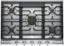 Frigidaire Professional 1-1/2-inch 6-burner stove.