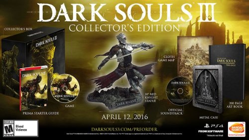  Dark Souls III: Collector's Edition - PlayStation 4