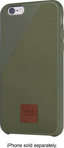  Native Union - Clic 360 Back Cover for Apple iPhone 6 Plus and 6s Plus - Olive