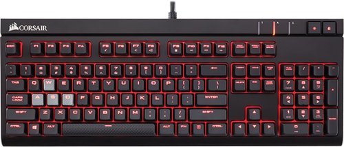  CORSAIR - STRAFE Wired Mechanical Gaming Keyboard - Cherry MX Red