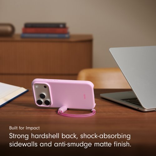 Beats iPhone 17 Pro Kickstand Case with MagSafe and Camera Control - Pebble Pink WORLDWIDE DELIVERY
