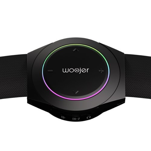 Woojer High-Fidelity Haptic Body Strap 4 - for Games, Music, Movies, VR, and Wellness - Black GLOBAL SHIPPING