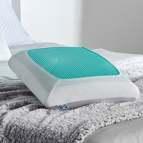 Sealy - Essentials Cooling Gel Memory Foam Pillow - Multi