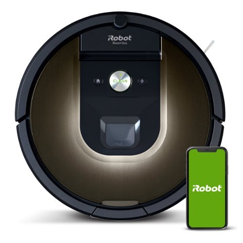 iRobot - Roomba 981 Wi-Fi Connected Robot Vacuum - Black-Front_Standard 