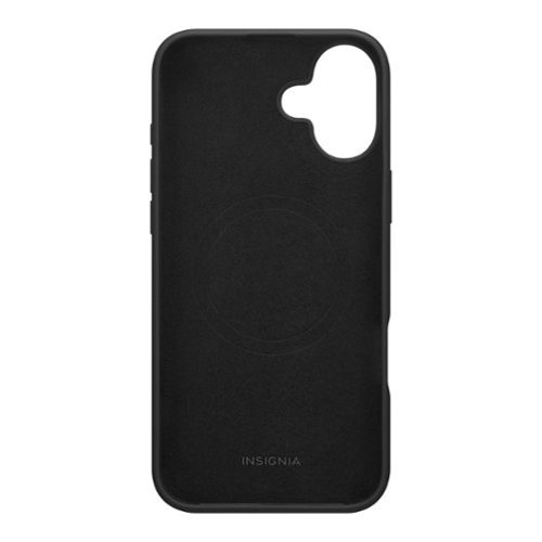Insignia™ Silicone Case with MagSafe for iPhone 16 Plus - Black BUY IN EUROPE