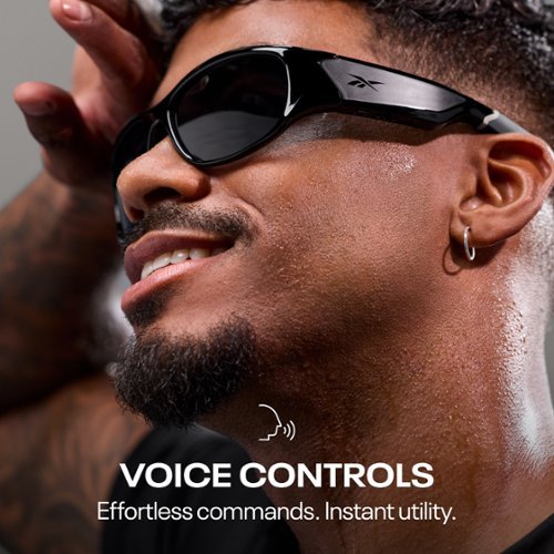 Lucyd Reebok Nitrous Smart Eyewear Powered by Lucyd - Black WORLDWIDE DELIVERY