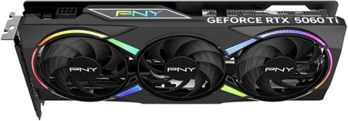 PNY GeForce RTX 5060 Ti Overclocked 8GB GDDR7 PCI Express 5.0 Graphics Card with Triple Fan - Black WORLDWIDE DELIVERY