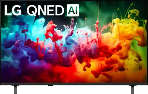 Front. LG - 50" Class 75B Series QNED AI 4K UHD Smart webOS TV (2026).