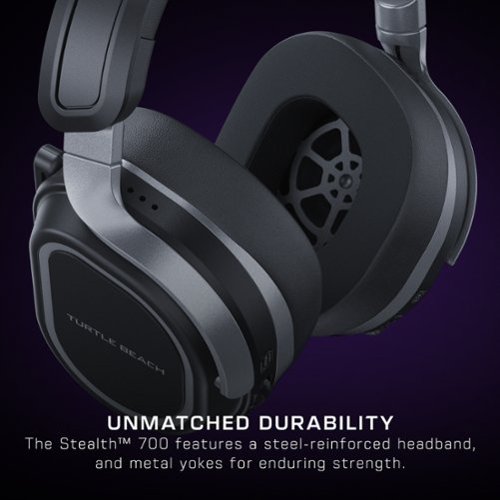 Turtle Beach Stealth 700 Gen 3 Wireless Multiplatform Amplified Gaming Headset for PS5, PS4, PC, & Mobile with 80-Hr Battery - Black BUY ONLINE