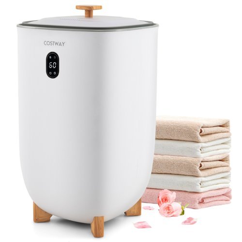 Costway - 35L Towel Warmer Bucket Home Towel Warmer for Wet Tower