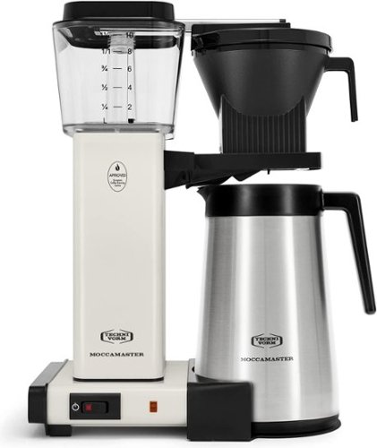 Moccamaster - KBGT 10-Cup Thermal Coffee Brewer - Off-White-Front_Standard 