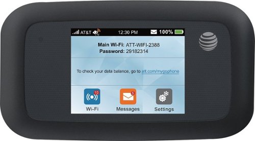  AT&amp;T - Velocity 4G LTE Wi-Fi Hotspot - White