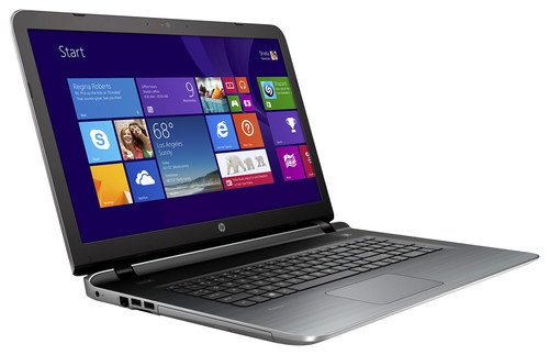  HP - Refurbished Good - Pavilion 17.3" Touch-Screen Laptop - Intel Core i5 - 8GB Memory - 1TB Hard Drive - Silver