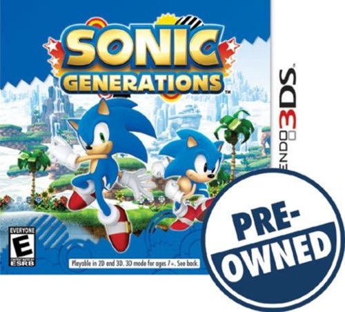  Sonic Generations — PRE-OWNED - Nintendo 3DS