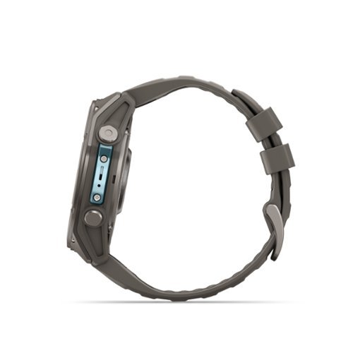 Garmin fēnix 9 AMOLED GPS Smartwatch 51mm Fiber-reinforced polymer - Pebble Gray Silicone Band - (2026) BUY IN EUROPE